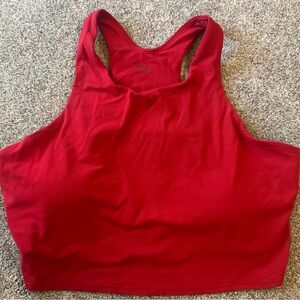 Athleta Red Sports Bra 2X